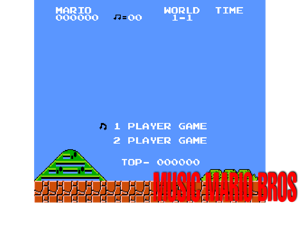 Music Mario Bros (SMB1 Hack) Cover
